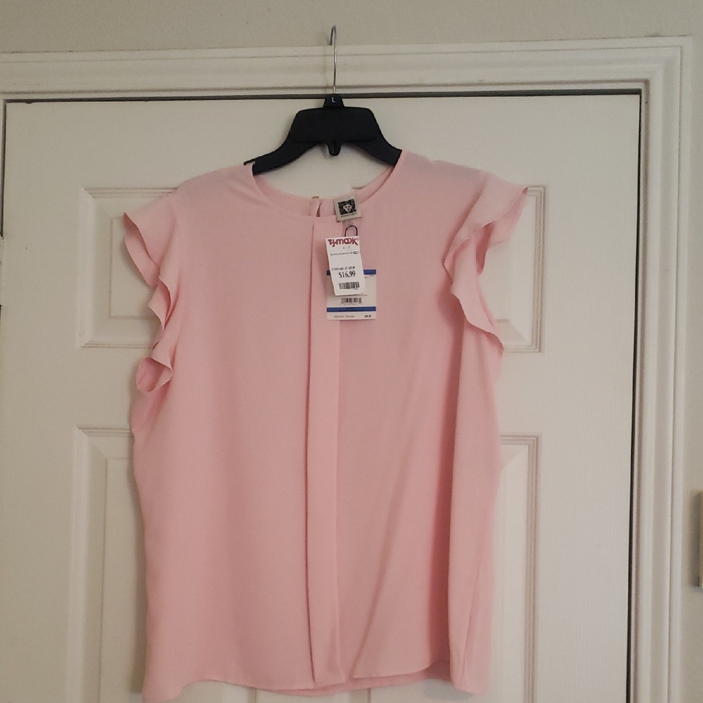 Anne Klein Women's Top . Keyhole Back
